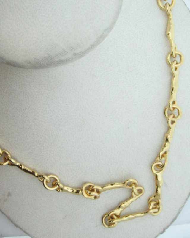 22K YG NECKLACE TIRON
